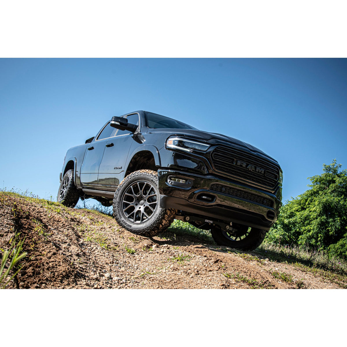 BDS Suspension 4" Lift Kit, Air Ride with Rear OK 2.5" Shocks, Large Bore suits RAM 1500 DT (2019-2024)