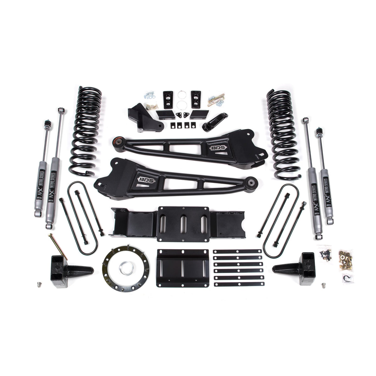 BDS Suspension 6" Lift Kit with FOX 2.0" Shocks suits RAM 3500 (2019+)