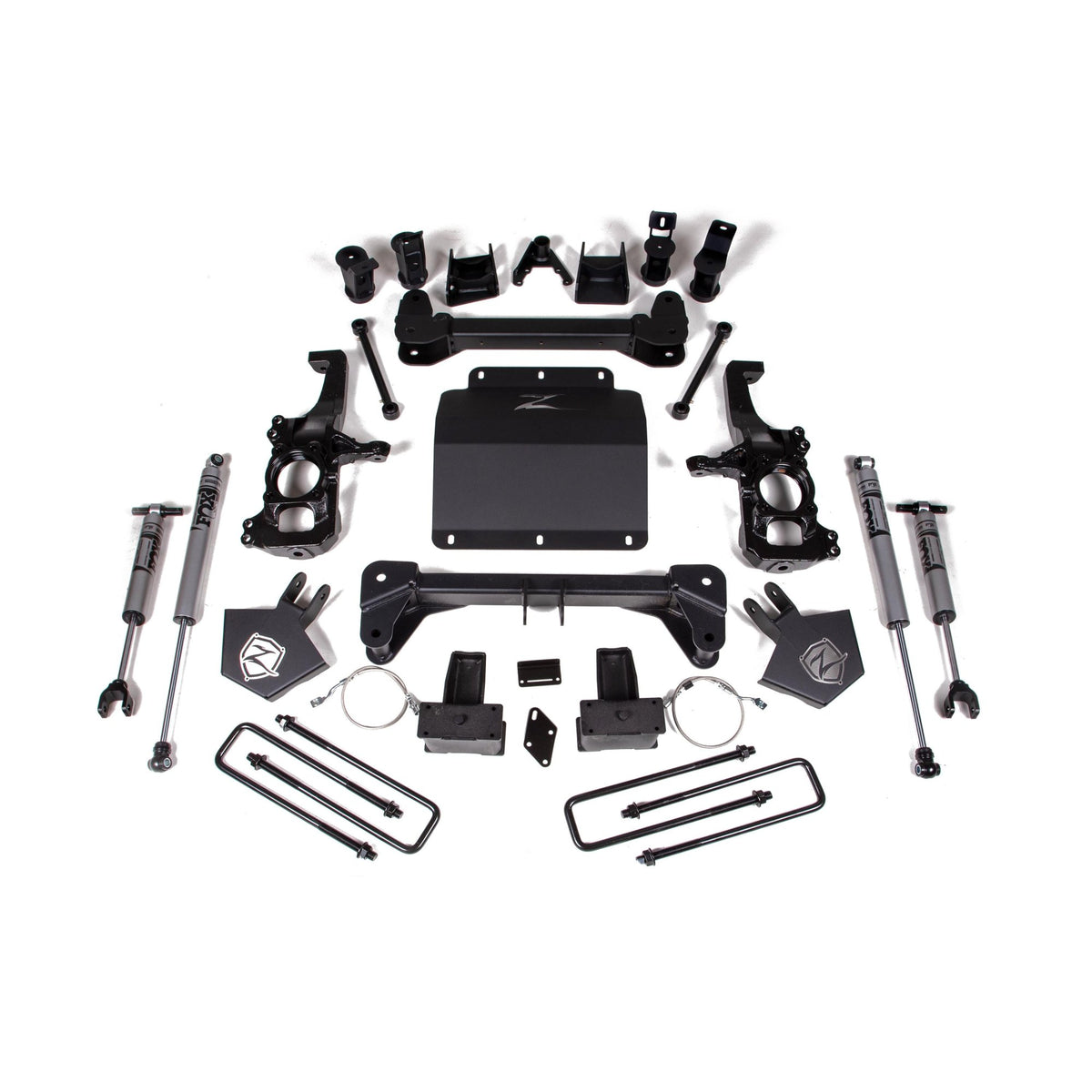 Zone Offroad 5" Lift Kit with FOX 2.0" Shocks