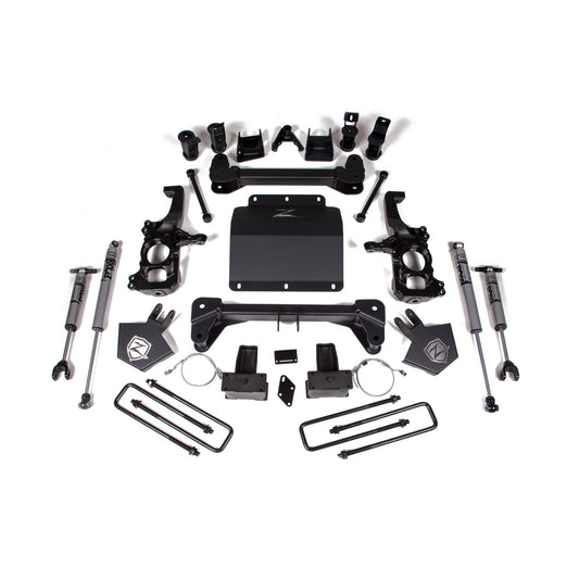 Zone Offroad 5" Lift Kit with FOX 2.0" Shocks