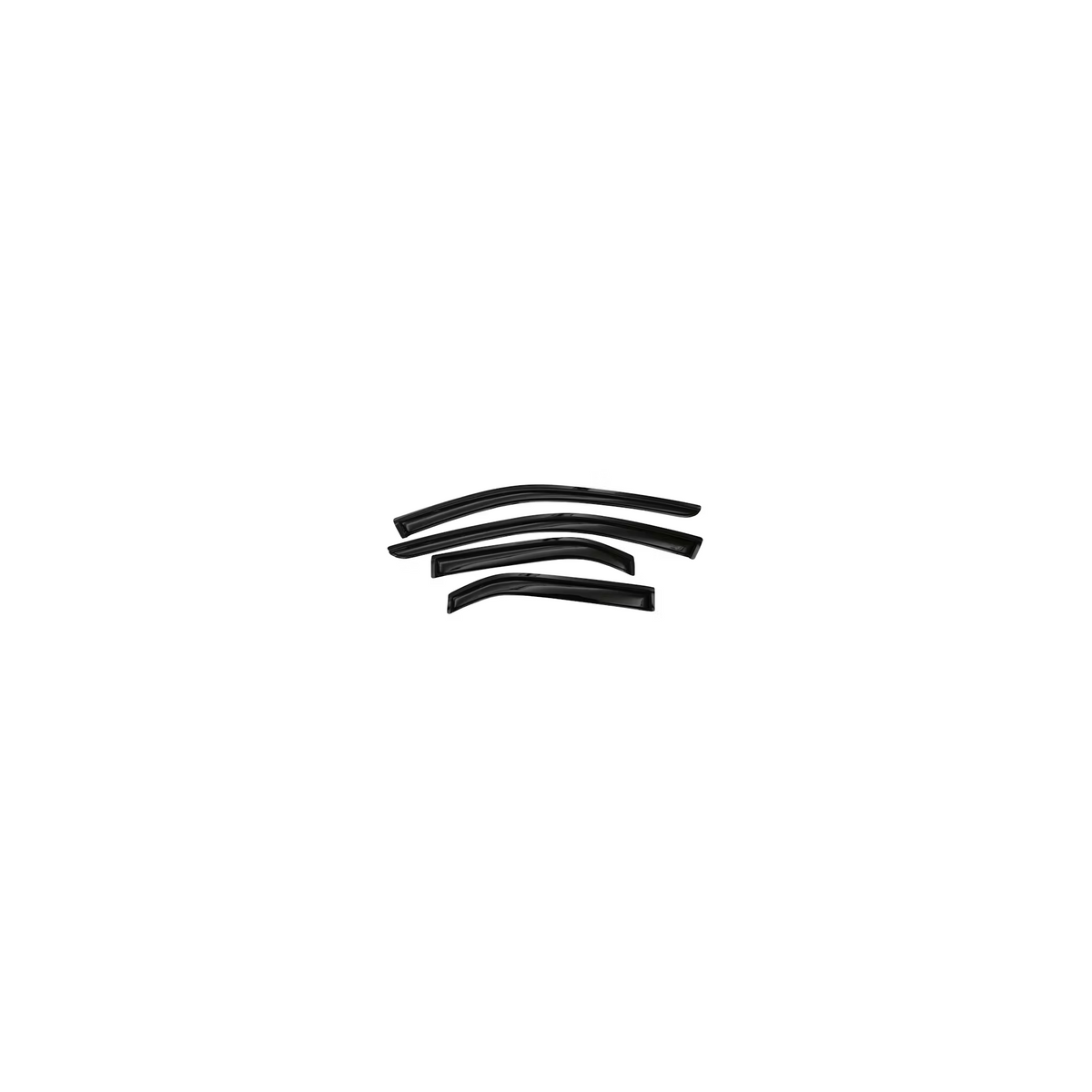 AVS Weather Shields, Smoked suits Nissan TITAN XD (2016-2024)