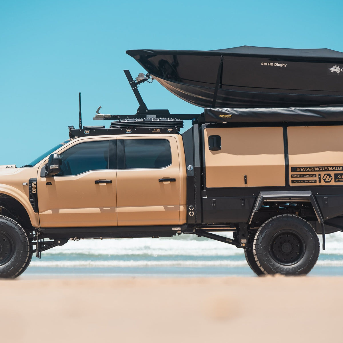 Outback Kitters Pre Runner Bull Bar, Raw suits Ford F-450 Super Duty (1999-2026)