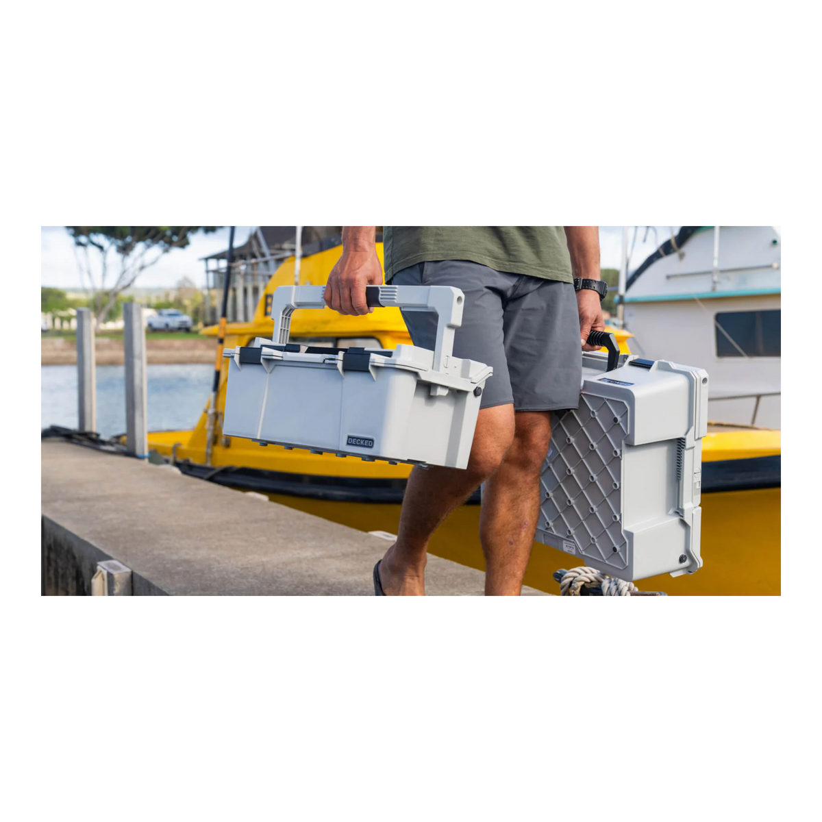 DECKED Sixer 16 - D-co Case, Gray