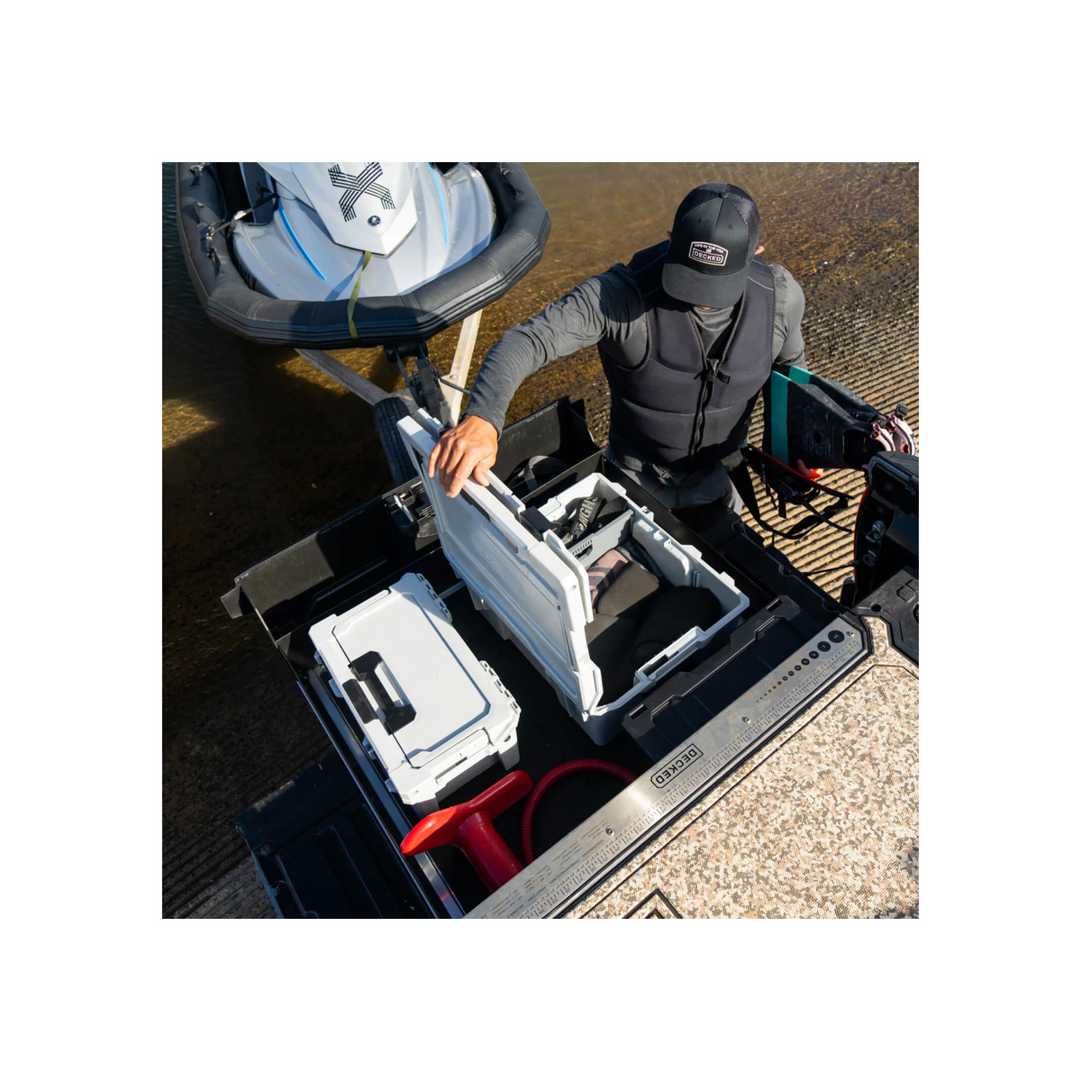 DECKED Halfrack 32 - D-co Case, Gray