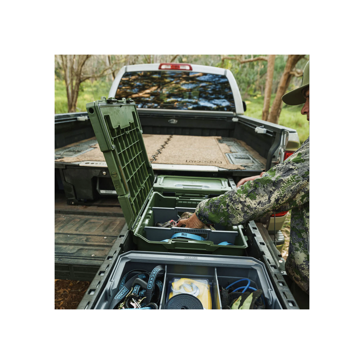 DECKED Halfrack 32 - D-co Case, Green