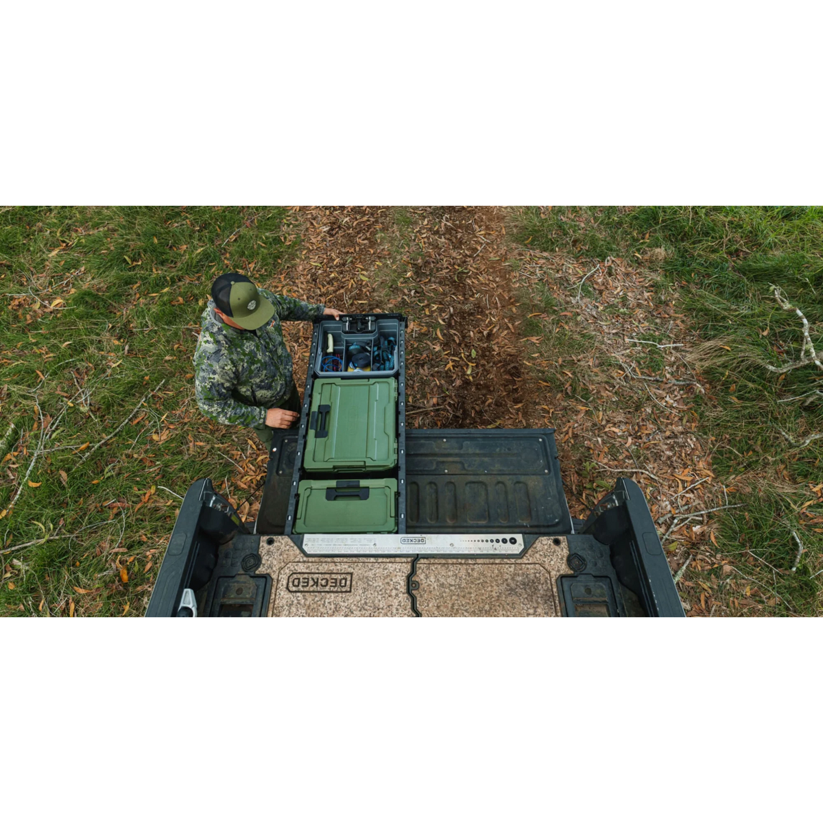 DECKED Halfrack 32 - D-co Case, Green