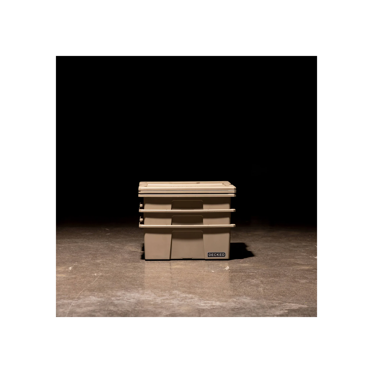 DECKED Payloader 32 - D-co bin, Tan, 3 Pack