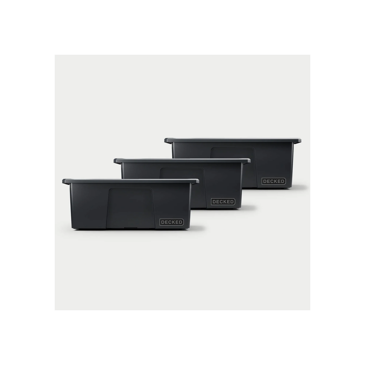 DECKED Payloader 32 - D-co bin, Black, 3 Pack