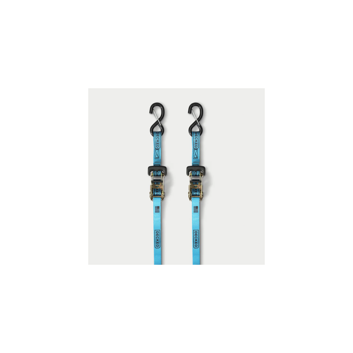 DECKED Rachet Straps, Blue, Set of 2