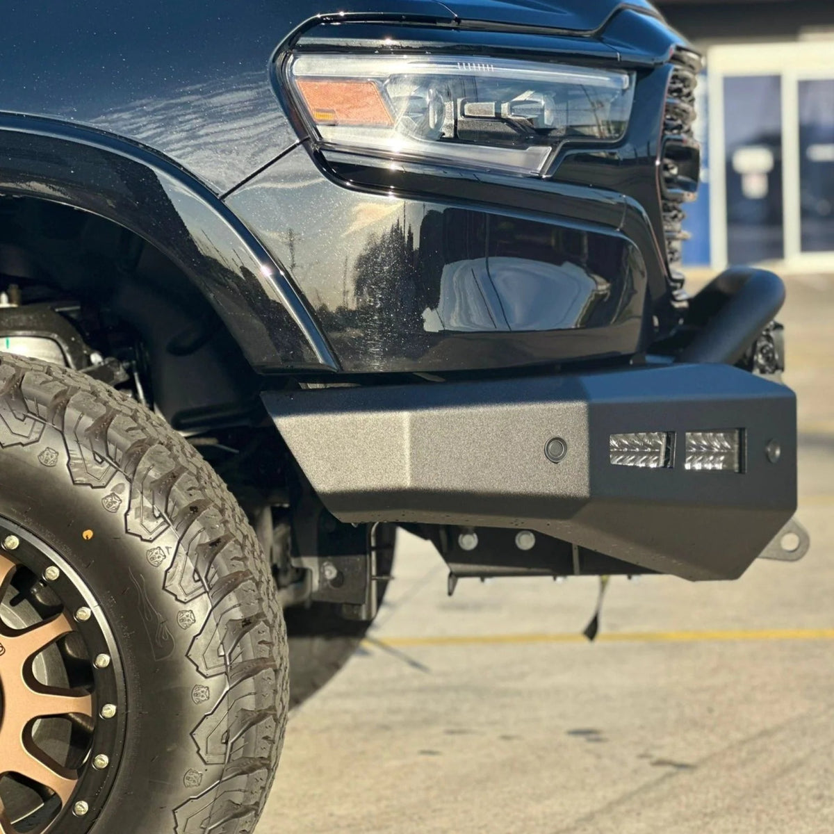 Outback Kitters Pre Runner Bull Bar (Raw) suits RAM 1500 Rebel (2019+)