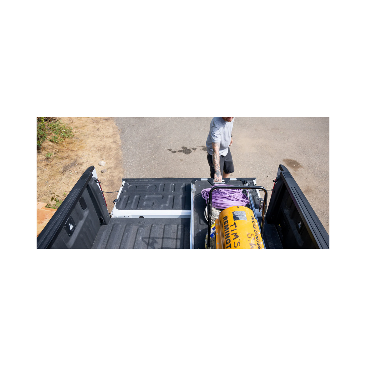 DECKED CargoGlide 1/2 Width for Australian Extra Cab Ute with 6' Tub