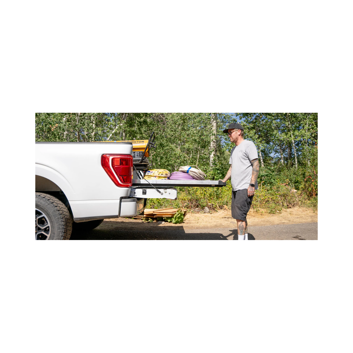 DECKED CargoGlide 1/2 Width for Australian Extra Cab Ute with 6' Tub