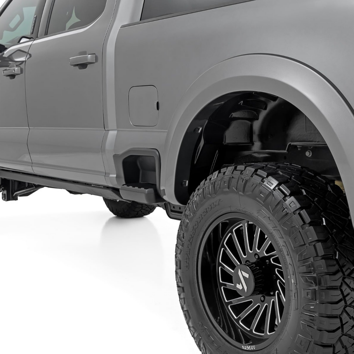 Rough Country 1" Smooth Sport Fender Flares suits Ford F-250 Super Duty (2023-2026)