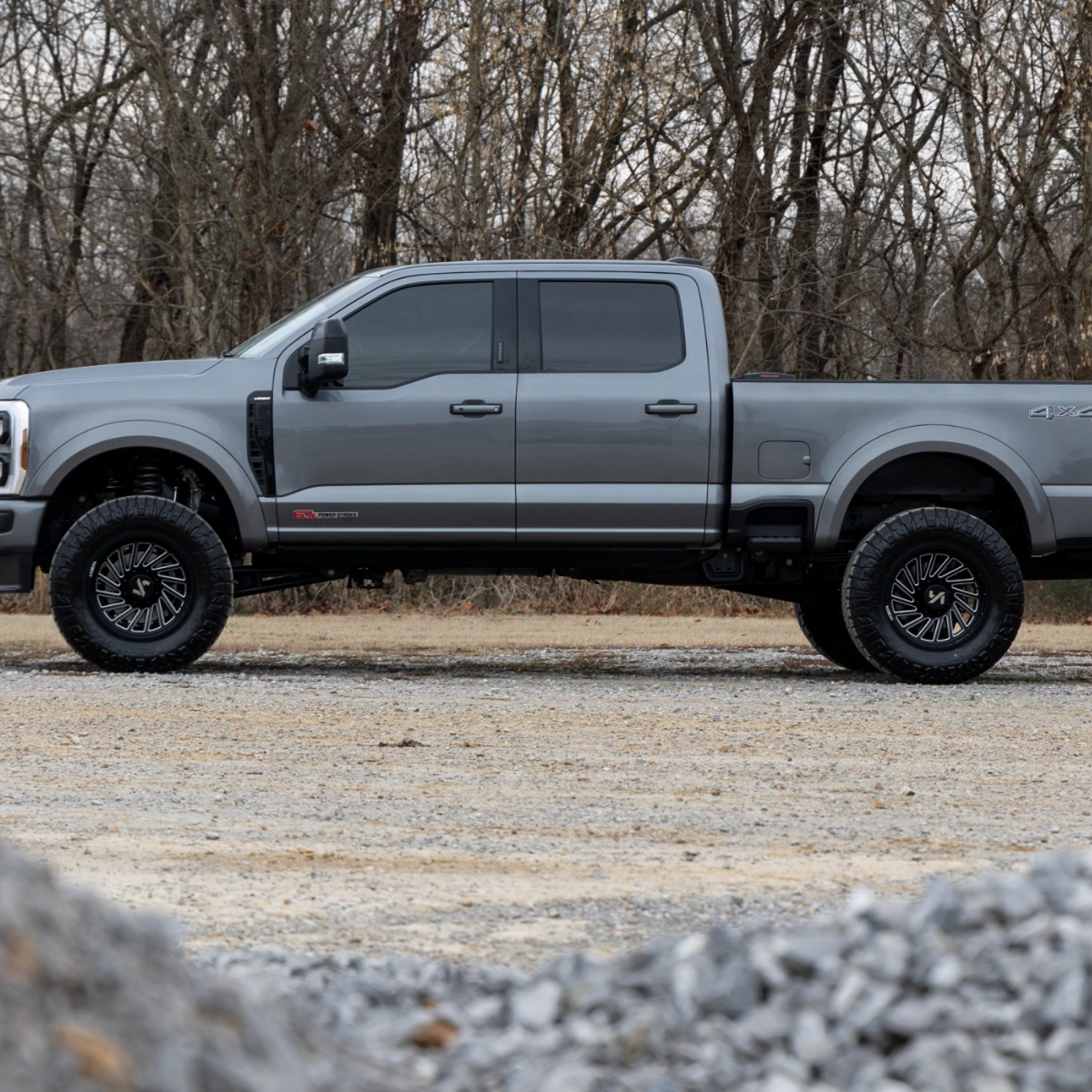 Rough Country 1" Smooth Sport Fender Flares suits Ford F-250 Super Duty (2023-2026)