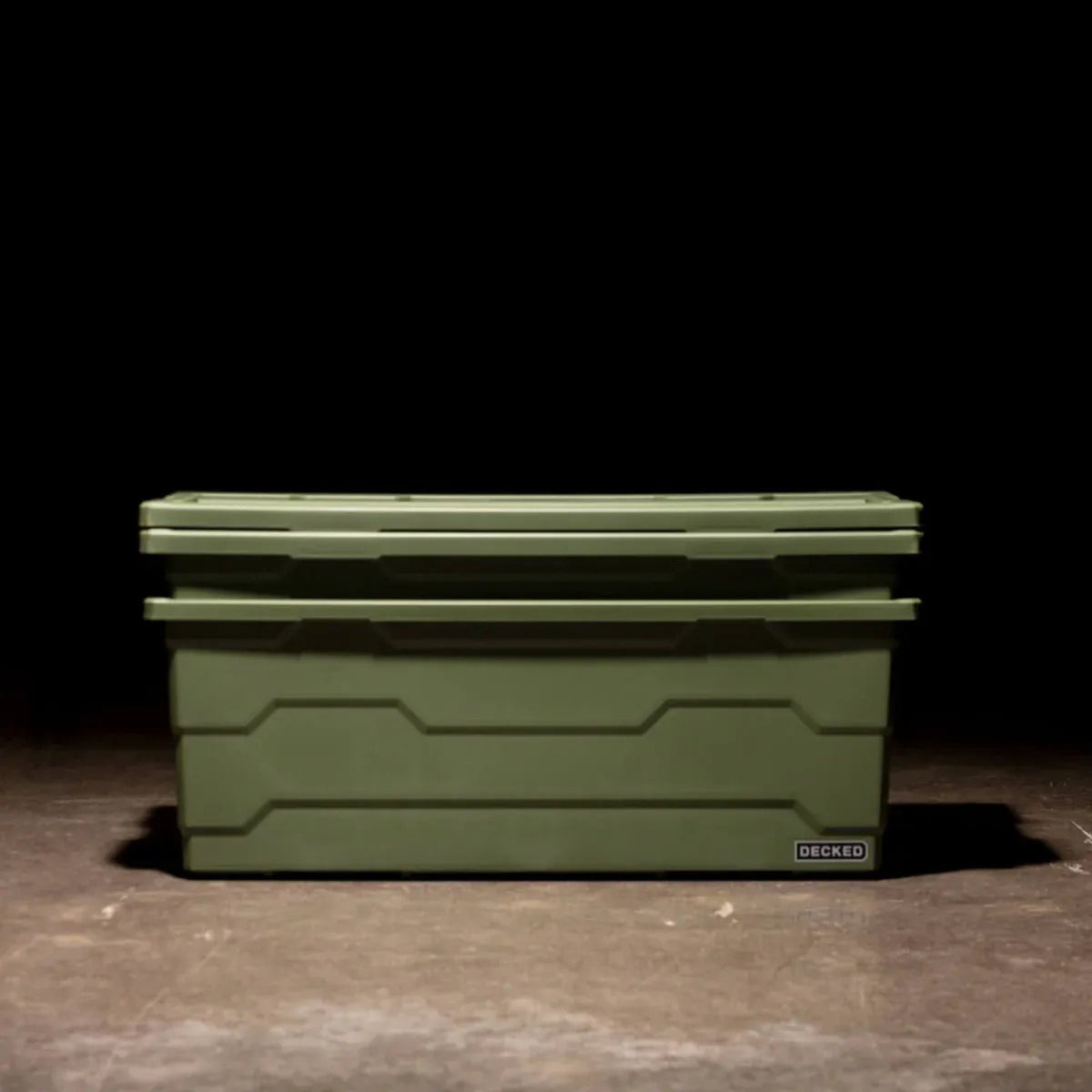 DECKED Payloader 133 - D-Co Bin, Green, Pack of 2