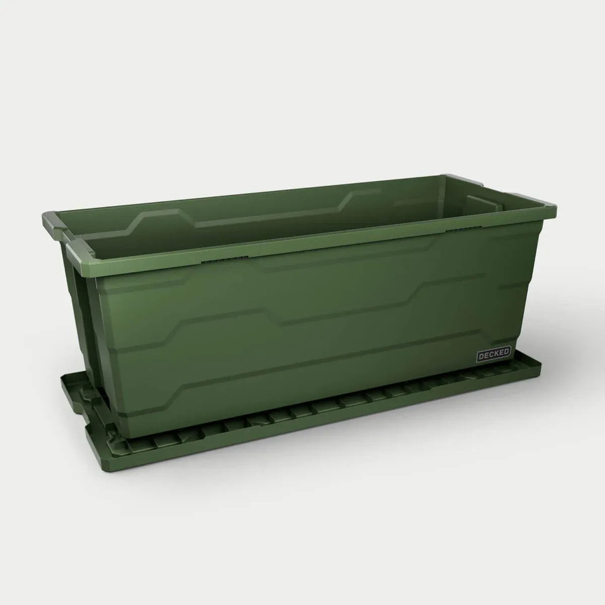 DECKED Payloader 133 - D-Co Bin, Green, Pack of 2