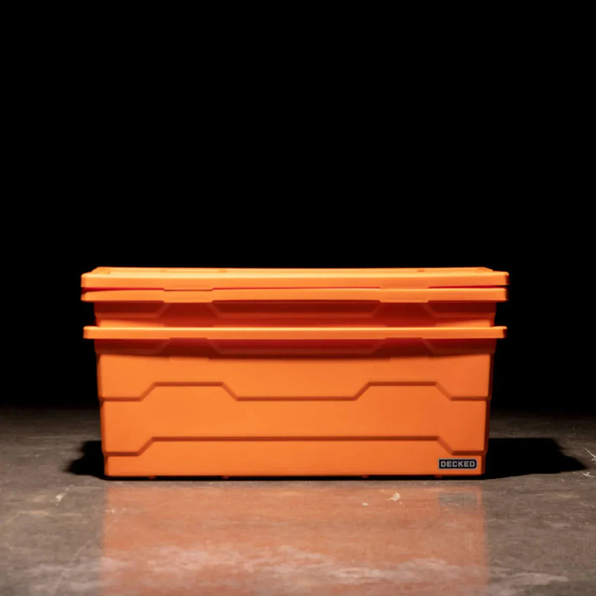 DECKED Payloader 133 - D-Co Bin, Orange, Pack of 2