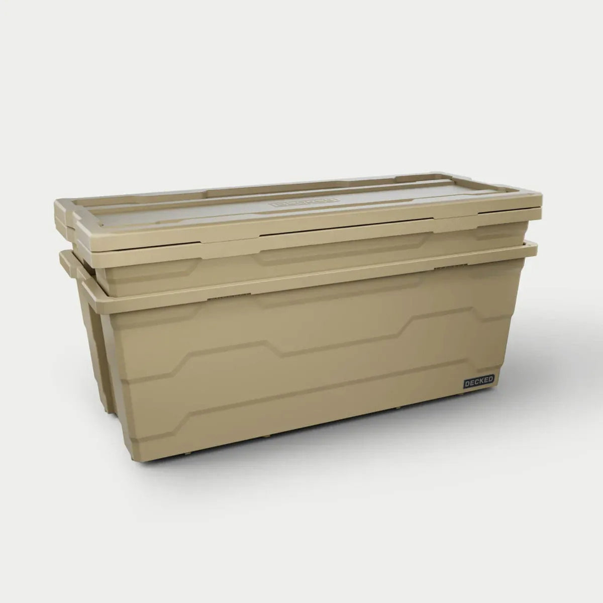 DECKED Payloader 133 - D-Co Bin, Tan, Pack of 2