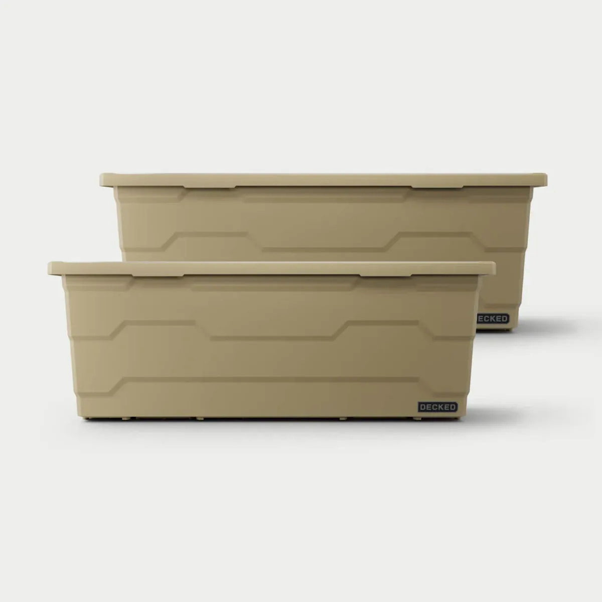 DECKED Payloader 133 - D-Co Bin, Tan, Pack of 2