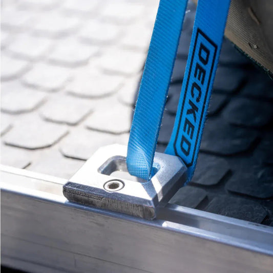 DECKED D-Ring Tie Downs for CargoGlide 2.0 - set of four (4) D-Mounts and fasteners