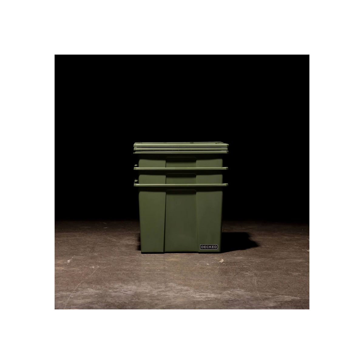DECKED Payloader 64 - D-co Bin, Green, 3 Pack