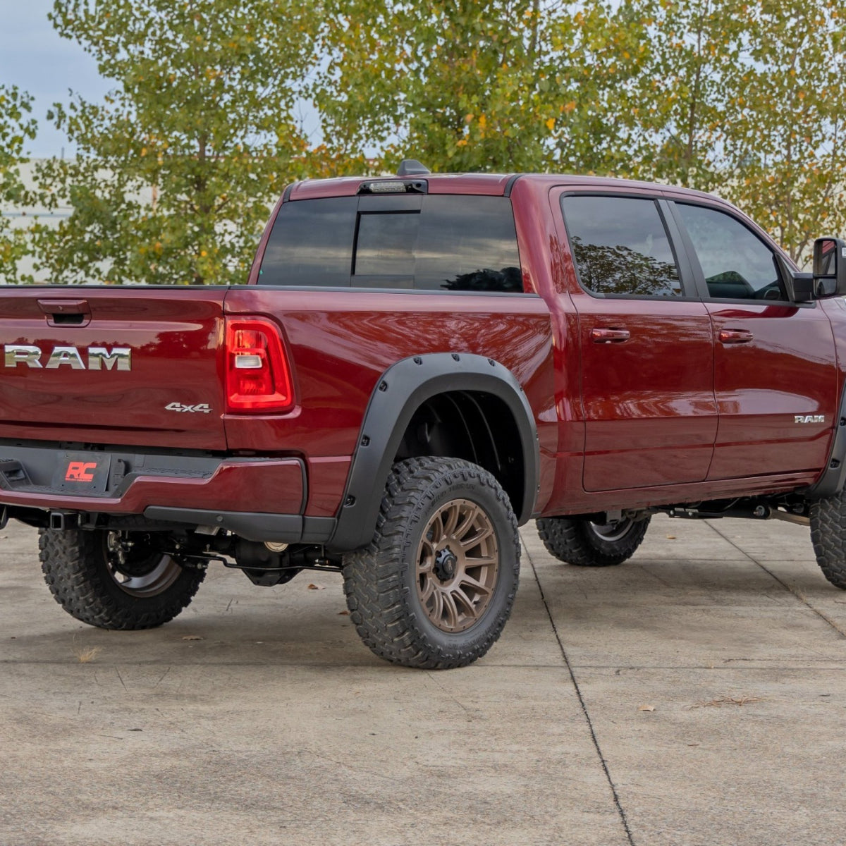 Rough Country 1" Smooth Fender Flares suits RAM 1500 DT (2025-2026)