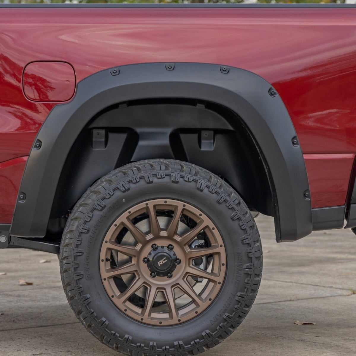 Rough Country 1" Smooth Fender Flares suits RAM 1500 DT (2025-2026)