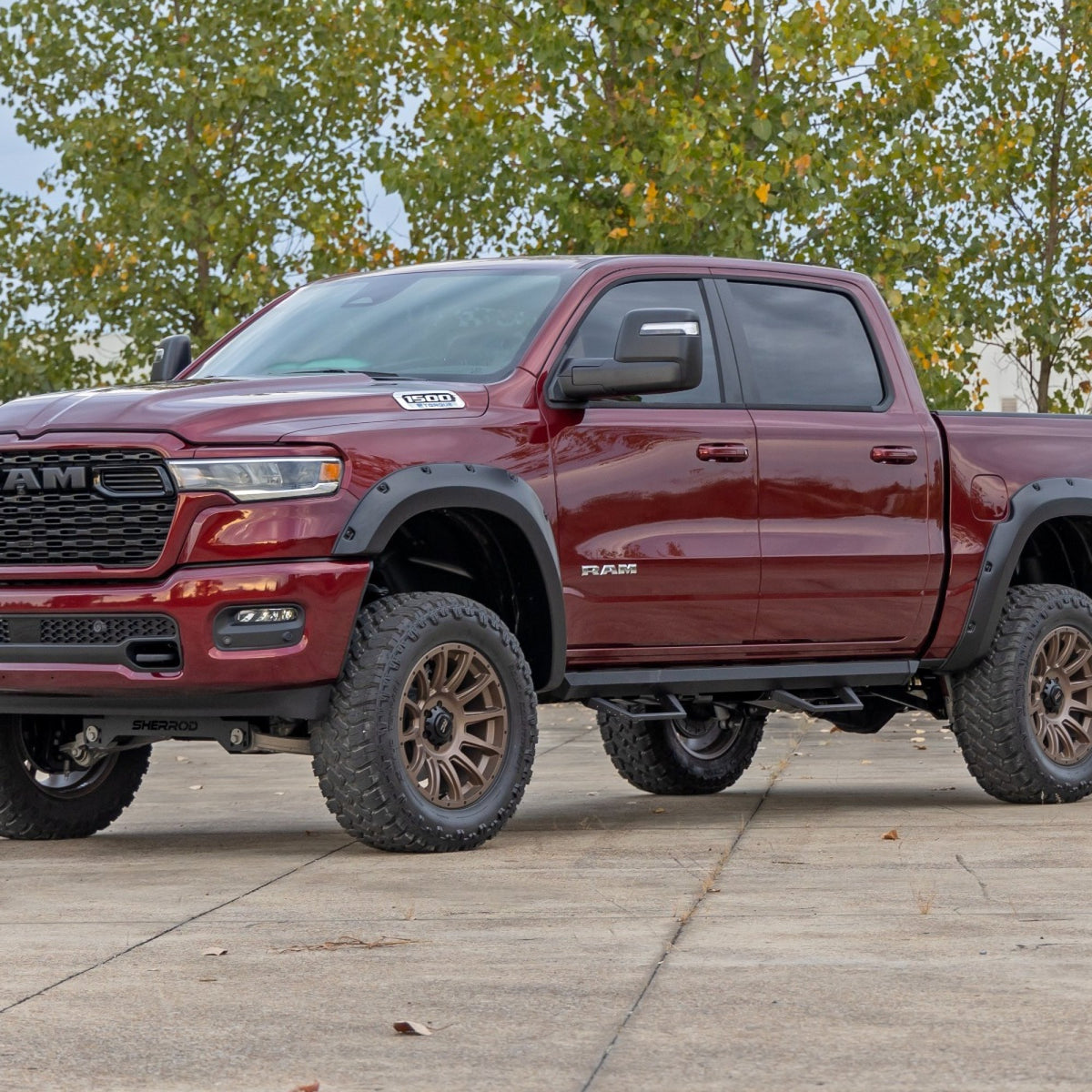 Rough Country 1" Smooth Fender Flares suits RAM 1500 DT (2025-2026)