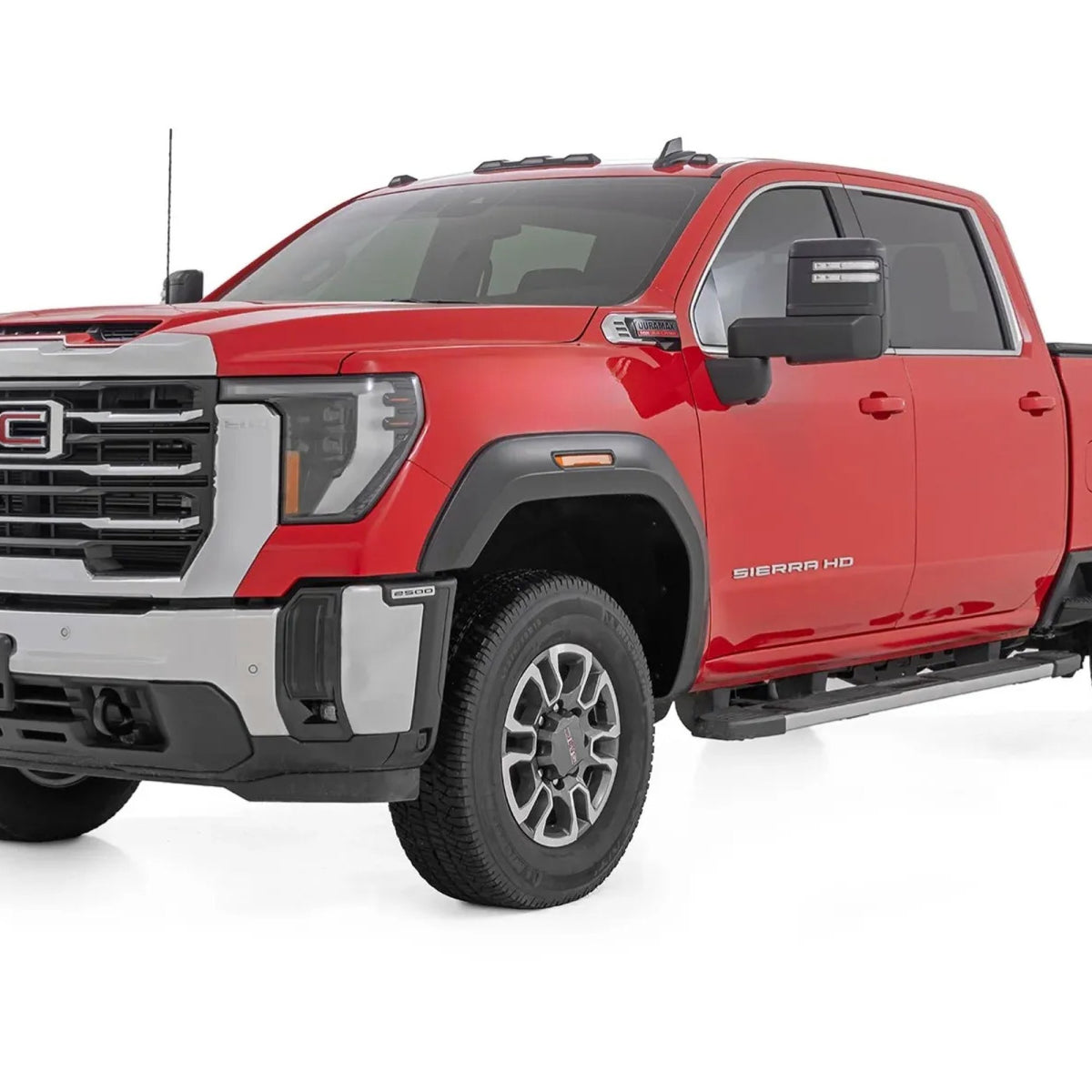 Rough Country 1" Smooth Flares w/ Side Marker Light suits GMC 2500 (2020-2026)
