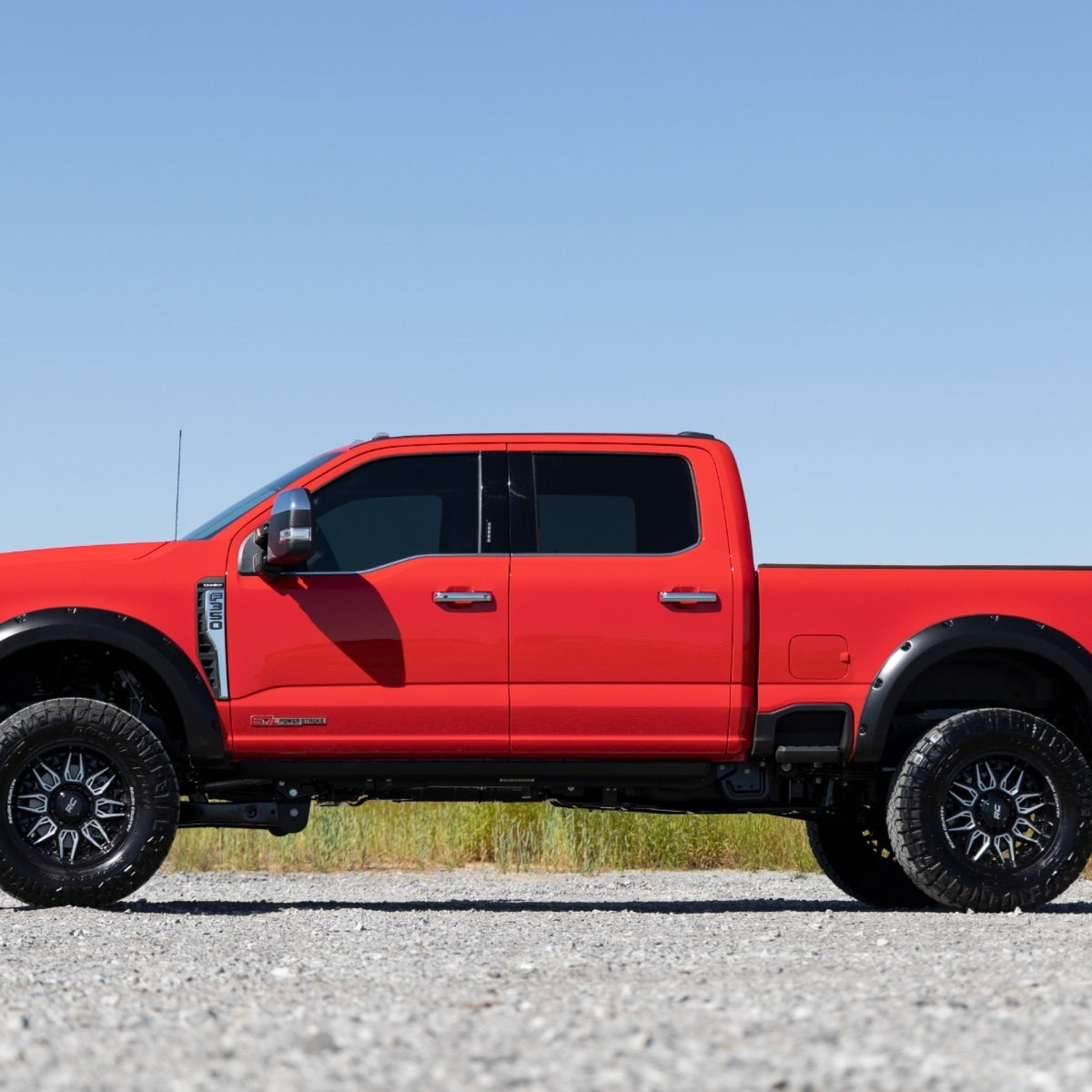 Rough Country 1" Smooth Sport Fender Flares suits Ford F-250 Super Duty (2023-2026)