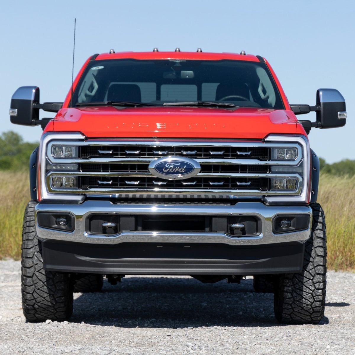 Rough Country 1" Smooth Sport Fender Flares suits Ford F-250 Super Duty (2023-2026)