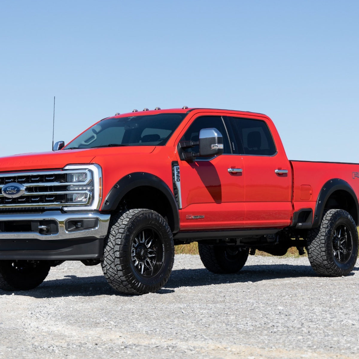 Rough Country 1" Smooth Sport Fender Flares suits Ford F-250 Super Duty (2023-2026)