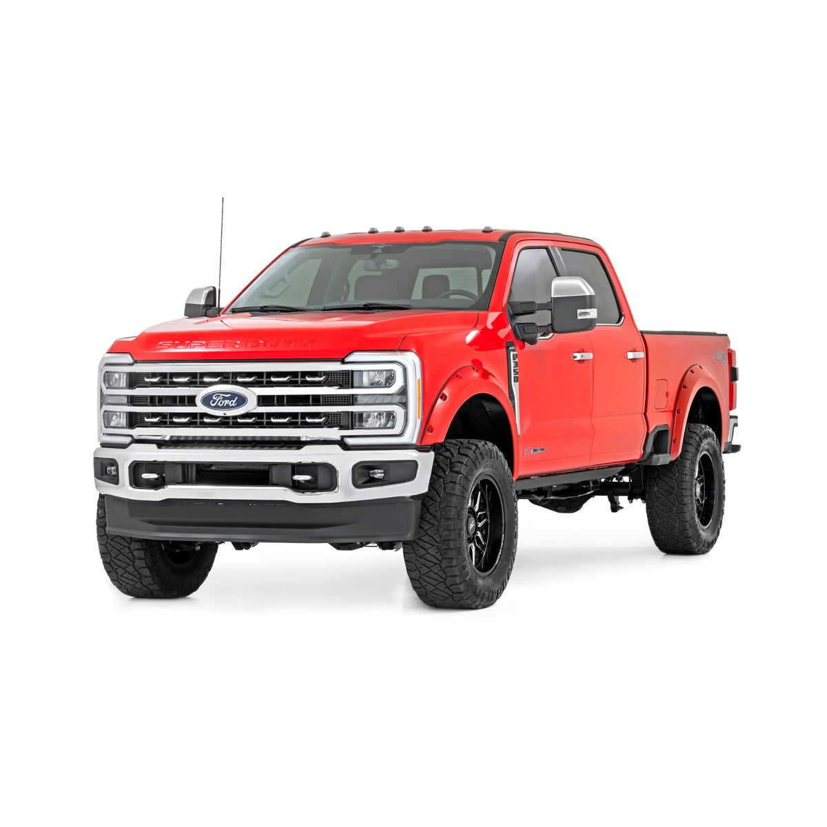 Rough Country 1" Smooth Sport Fender Flares suits Ford F-250 Super Duty (2023-2026)