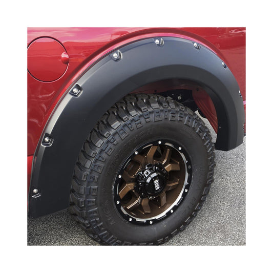 Husky Liners Pocket Style Smooth Fender Flares, Black, Front & Rear suits Ford F-150 (2015-2020)
