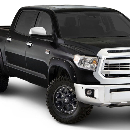 Husky Liners Pocket Style Smooth Fender Flares, Matt Black, Front & Rear suits Toyota Tundra (2007-2021)