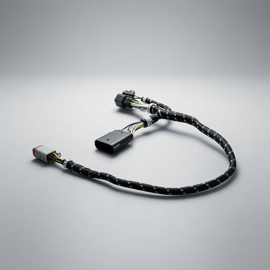 Outback Kitters Wiring Harness for 16 Pin Patch Harness, Braided suits Ford F-250 Super Duty/F-350 Super Duty (2017-2026)