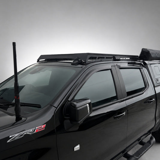 Outback Kitters Adventure Rails™ MAX Roof Rack, Lightbar Compatible suits Chevrolet Silverado 1500 (2019-2026), 2500