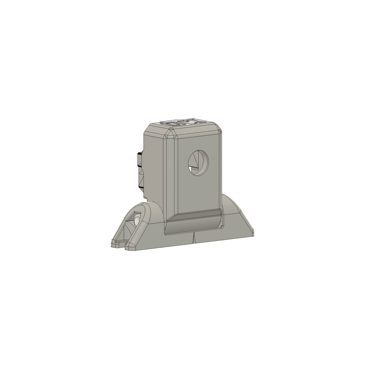Outback Kitters Rear Mirror Camera Housing to suit 2025+ RAM 2500/3500 suits RAM 2500/3500 (2025-2026)
