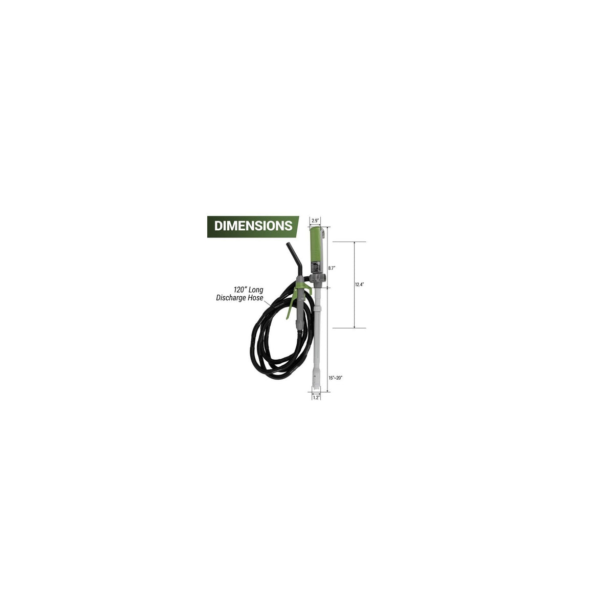 Titan Tanks Rechargable Fuel Pump