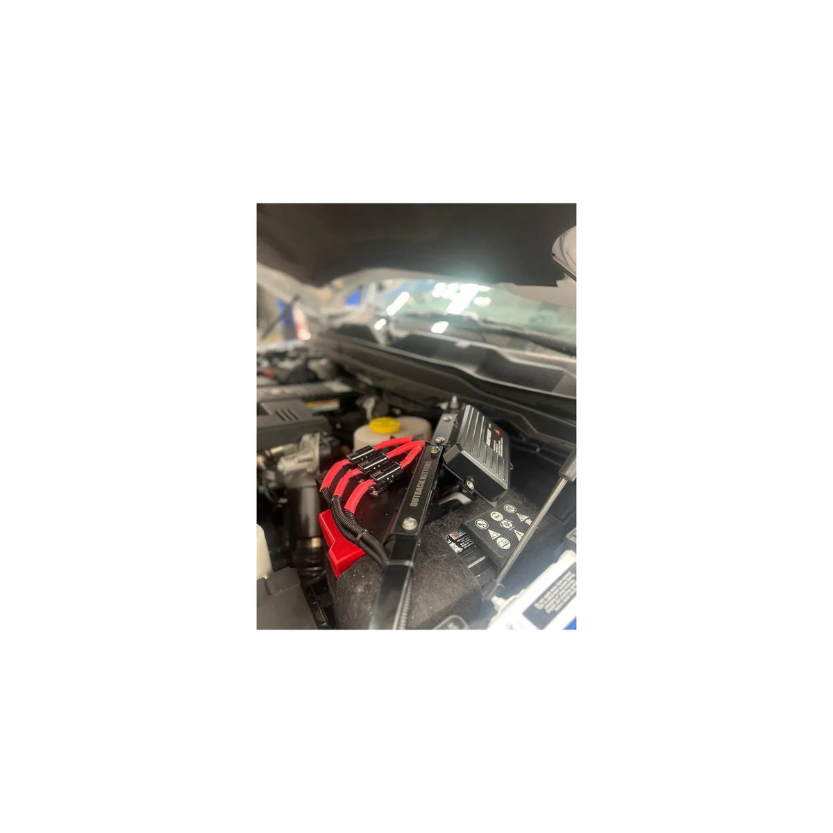 Outback Kitters 8 Way Switch Panel Module Bracket Kit Inside Engine Bay suits RAM 2500 (2019-2024)