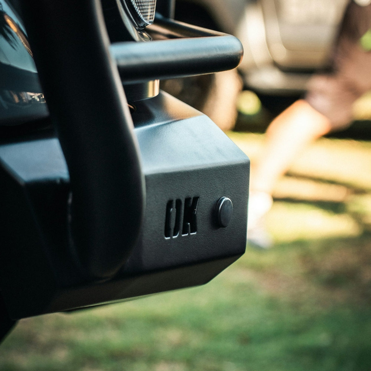 Outback Kitters Full Guard Bull Bar - Raw suits RAM 2500/3500 (2019-2024)