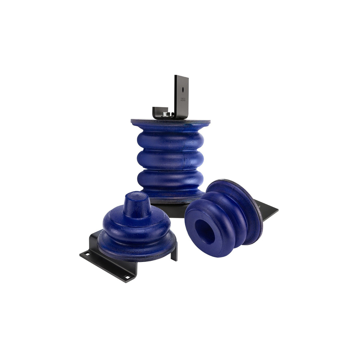 SuperSprings International Front SumoSprings Heavy Duty Rebel - 1,360kg - Dark Blue suits Ford F-53 Motorhome Chassis