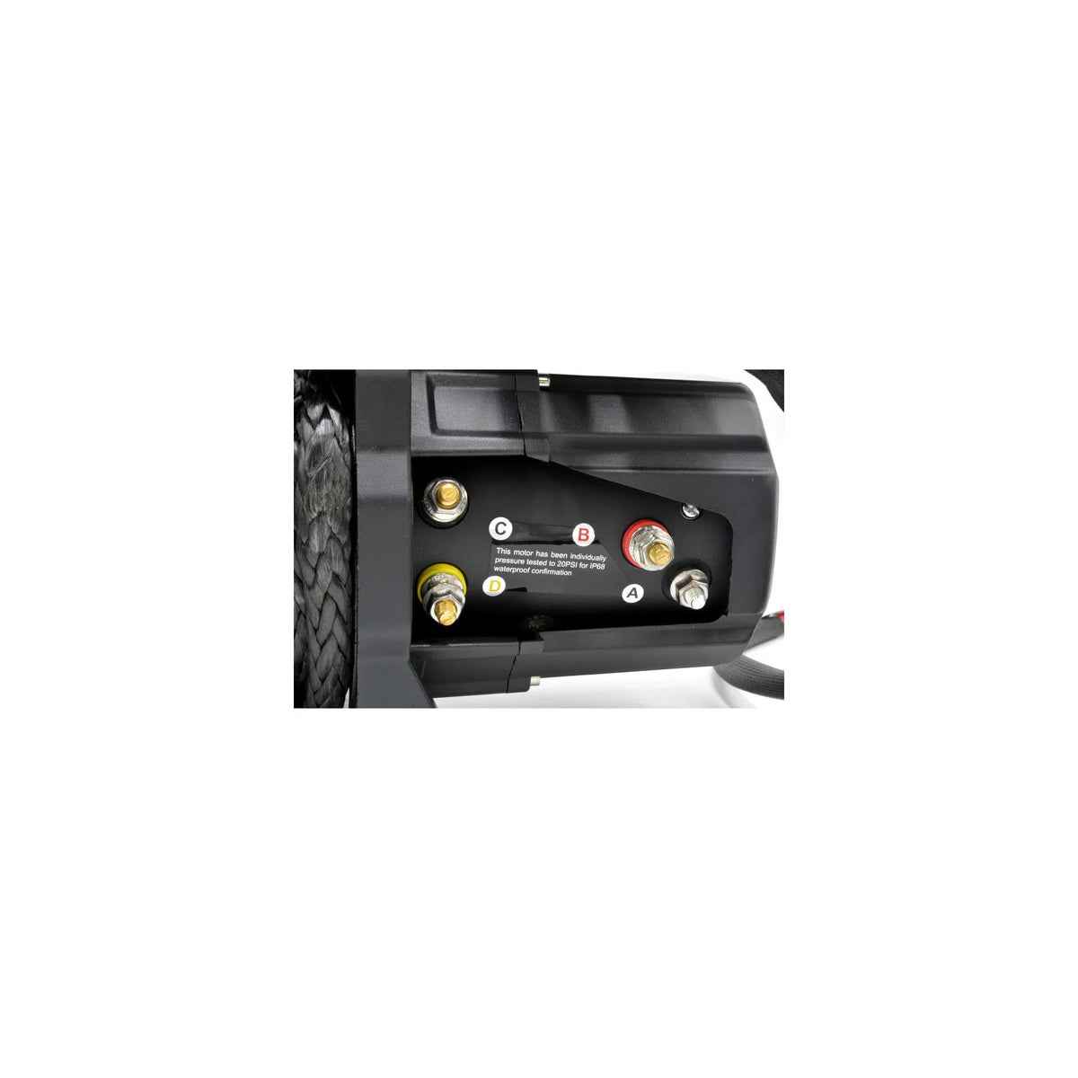 Carbon Offroad Carbon Tank 20,000lb Winch Kit IP68 12V