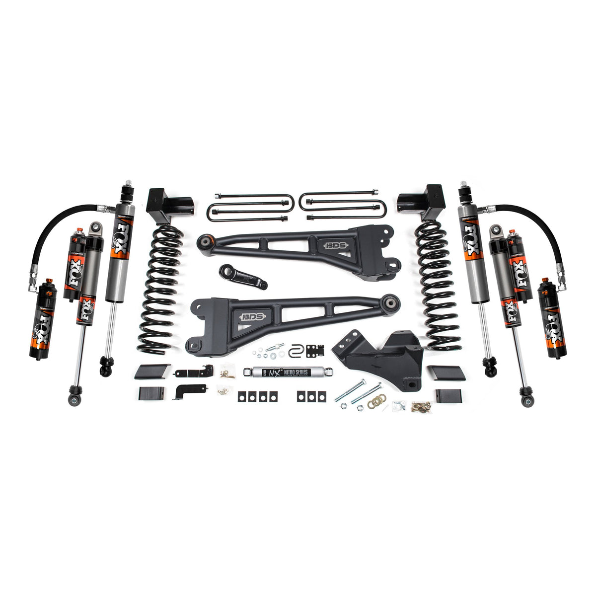BDS Suspension 5" Lift Kit with FOX 2.5" PE Shocks w/Overload suits Ford F-250 Super Duty/F-350 Super Duty (2023-2025)