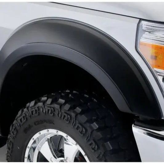 Bushwacker 2" Smooth Flares Flares, Front Only suits Ford F-250 Super Duty/F-350 Super Duty (2017-2022)