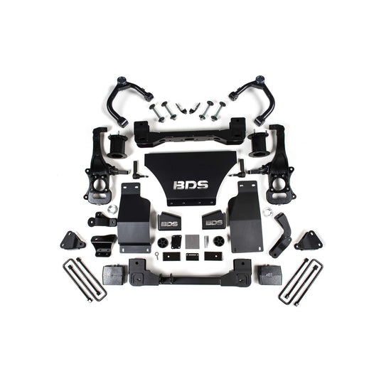 BDS Suspension 4" Lift Kit for ZR2 (Factory Shocks) suits Chevrolet Silverado 1500 ZR (2022+)