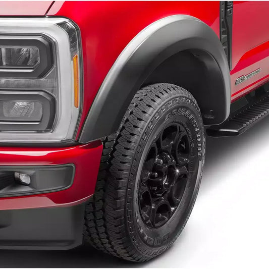 Husky Liners 2" Extend-A-Fender Smooth Fender Flares, Black, Front & Rear suits Ford F-250 Super Duty/F-350 Super Duty