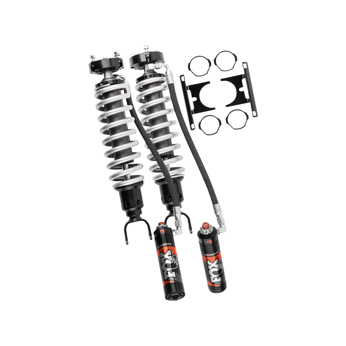 BDS Suspension Front FOX Performance Elite Series 2.5" Coilover Remote Reservoir DSC Shocks, Suits 2-3" Lift, Set of 2 suits