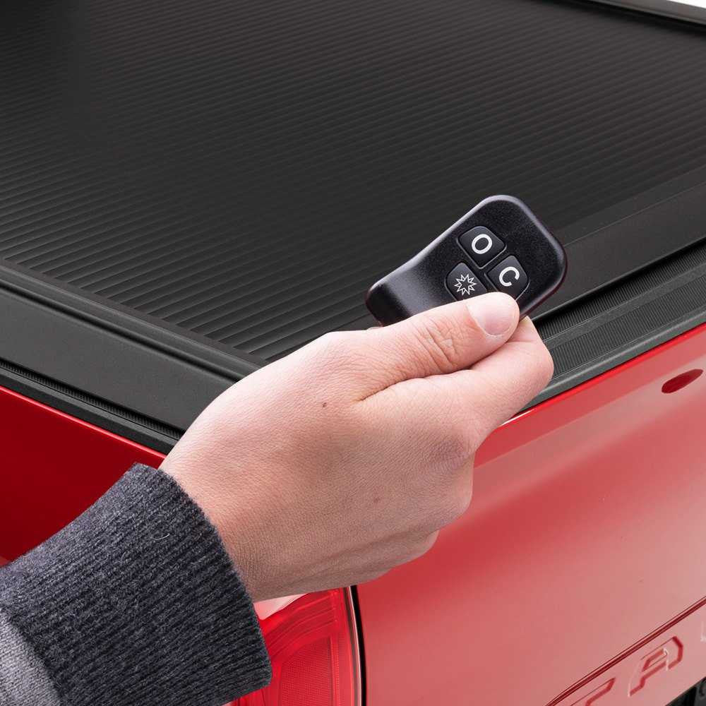 Retrax POWERTRAXONE MX | Electric Polycarbonate Retractable Bed Cover | RAM 1500 DT 5'7' Crew Cab w/out RAMBOX