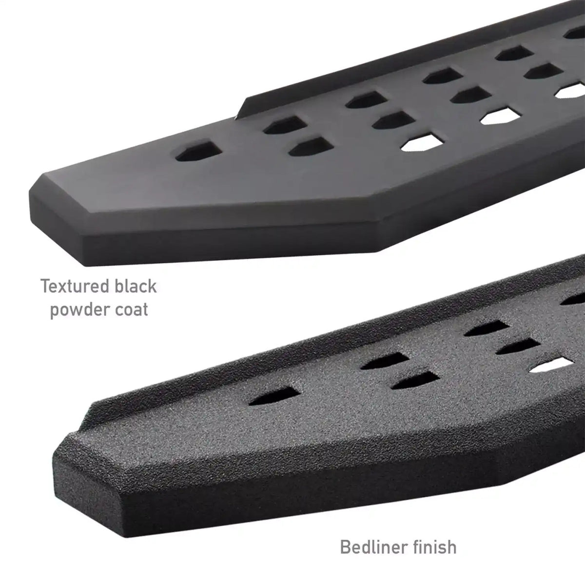 Go Rhino RB20 Running Board Side Steps | Chevrolet Silverado 1500/2500 (2020+) - Powdercoat Black Finish